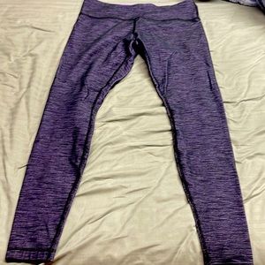 Lululemon purple leggings EUC size 12